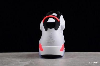 Infrared 384664-123 Retro 6 Jordan White 0715